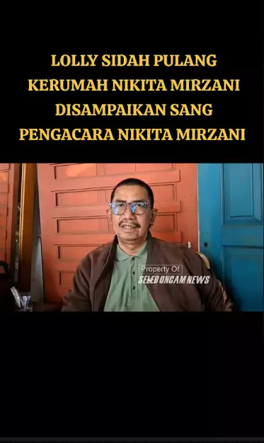 Akhirnya Lolly pulang ke rumah ibunya berbagai sumber Akhirnya Lolly pulang ke rumah ibunya berbagai sumber