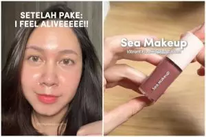Review Sea Makeup Liquid Blush yang diklaim aman untuk acne prone skin, blendable nggak ya?