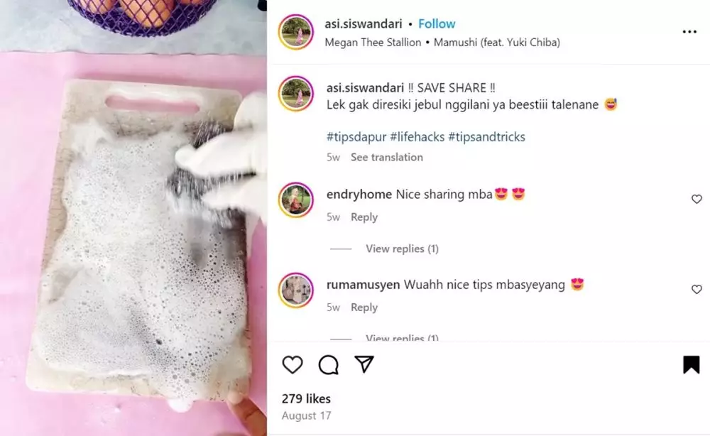 This method for cleaning moldy and black plastic cutting boards is effective in making them