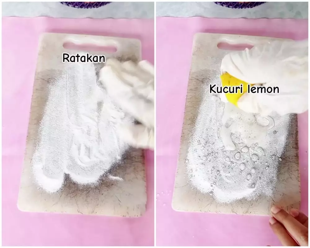 This method for cleaning moldy and black plastic cutting boards is effective in making them