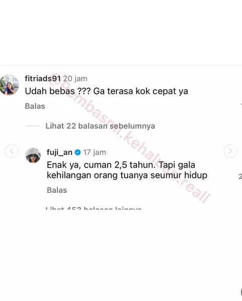 Fuji dicap sombong tak terima Joddy berbagai sumber