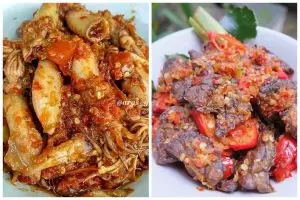 11 Resep masakan rumahan pedas aneka lauk, cocok dimakan saat musim hujan