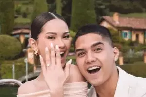 6 Potret outfit stylish Alyssa Daguise dan Al Ghazali di Italia, menawan dan berkelas