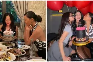 Pertemanannya dinilai tulus, ini 6 momen Fuji dan Erika Carlina rayakan ulang tahun Rachel Vennya