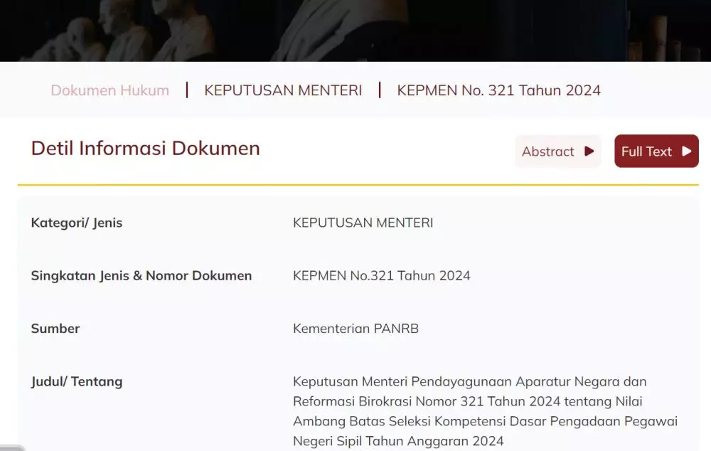 Cara dapatkan kisi-kisi SKD CPNS 2024 resmi dari KemenPANRB © 2024 brilio.net