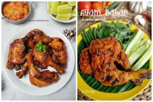 11 Resep masakan rumahan ayam bakar yang lezat dan sederhana, bumbu pedas manisnya bikin nagih