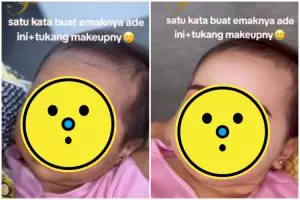 Viral bayi dirias full makeup tuai kecaman warganet, ini klarifikasi sang MUA