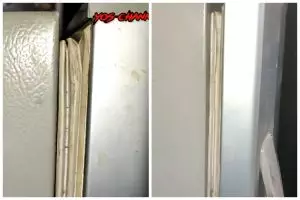 Tak perlu dilepas atau disiram air panas, begini trik melunakkan karet kulkas yang kaku pakai 1 alat