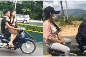 [KUIS] Gambar pertama yang kamu pilih ini tunjukkan gaya boncenganmu pas naik motor sama pacar