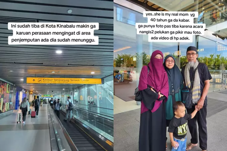 perjumpaan biarawati dengan ibu usai 40 tahun © TikTok