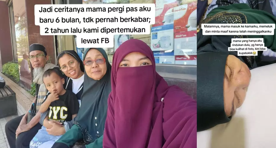 perjumpaan biarawati dengan ibu usai 40 tahun © TikTok