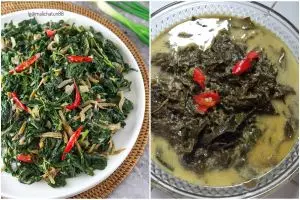 11 Menu masakan rumahan daun singkong, mudah dibuat dengan aneka bumbu yang lezat