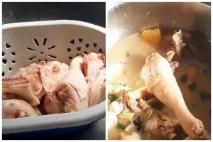 Tanpa gunakan presto, begini cara mengolah daging ayam yang sudah tua agar tetap empuk dan tidak amis