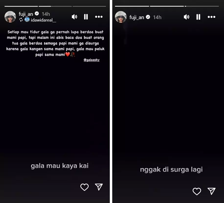 gala ingin peluk bibi adriansyah dan vanessa angel © 2024 brilio.net