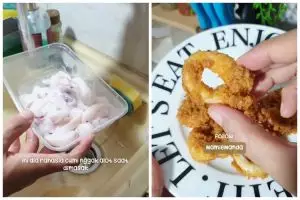 Jangan cuma pakai soda kue, trik mengempukkan cumi ini bantu hempaskan bau amis dan antialot