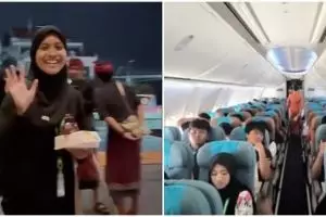 Viral siswa SMP study tour ke Jepang pakai pesawat Garuda Indonesia, uang spp-nya bikin penasaran