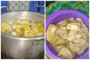 Tak perlu baking soda, trik merebus nangka muda agar hemat gas namun hasilnya empuk dalam 5 menit