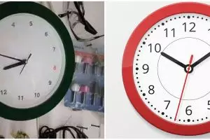 [KUIS] Desain jam dinding nyeleneh berdasarkan lokasi memajangnya, temukan jawabannya di sini