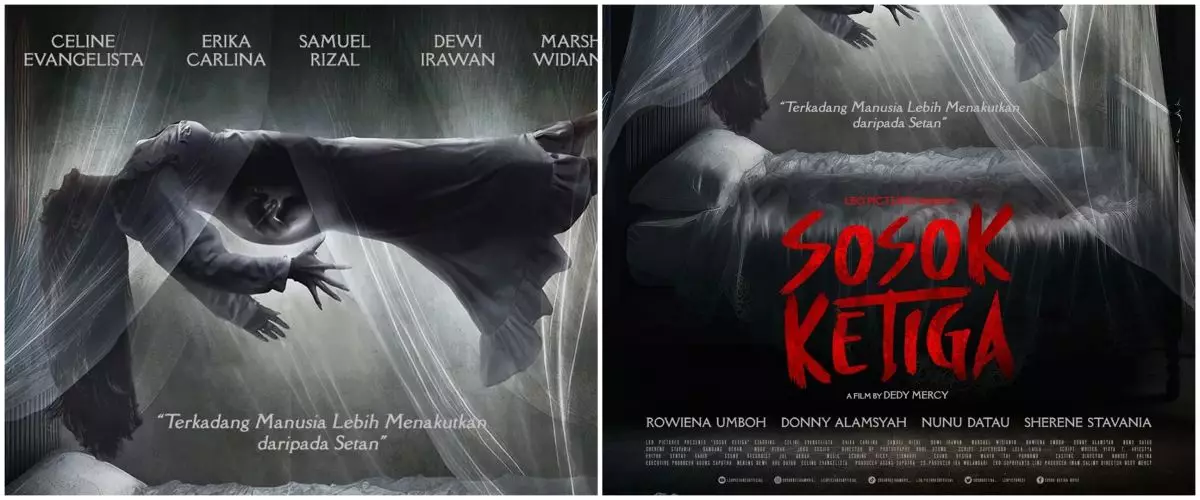 Review film horor Sosok Ketiga, ketegangan horor dalam jalinan cinta dan pengkhianatan