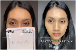 Bukan pakai eyelash curler, trik bikin bulu mata lentik tahan lama ini cuma andalkan 1 alat makan