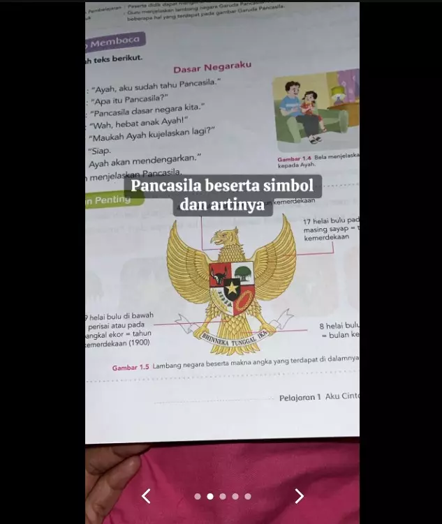 curhat orang tua bingung soal PPKN kelas 1 SD © 2024 brilio.net