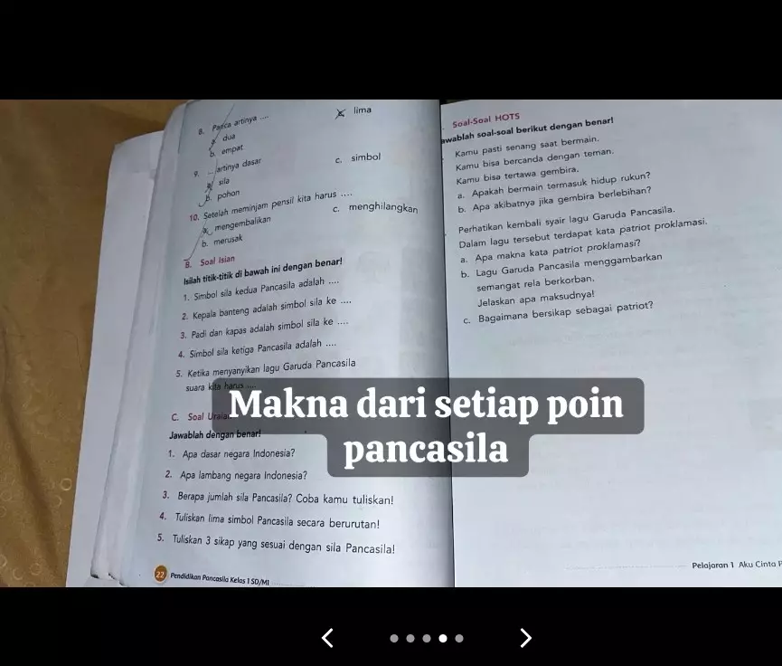 curhat orang tua bingung soal PPKN kelas 1 SD © 2024 brilio.net