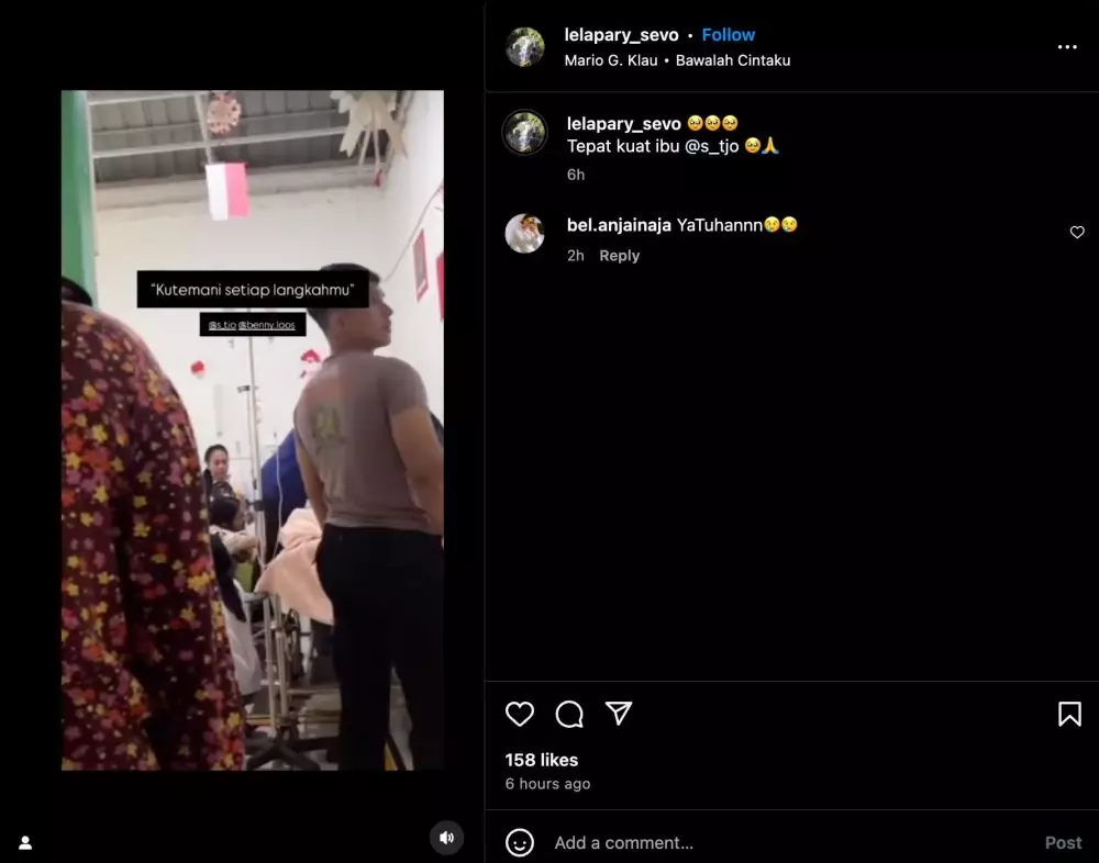 Momen pilu istri Benny Laos, Sherly Tjoanda dampingi detik-detik terakhir sang suami © 2024 Instagram Momen pilu istri Benny Laos, Sherly Tjoanda dampingi detik-detik terakhir sang suami © 2024 Instagram
