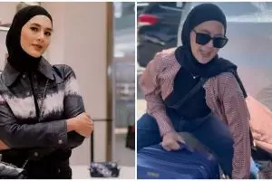 Momen Paula Verhoeven angkat koper sendiri saat pulang kampung, sebut tidak ada laki-laki tak masalah