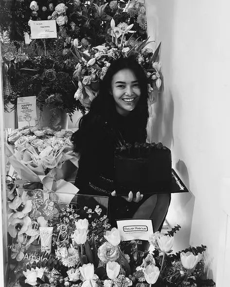 Amanda Manopo recharge energi © 2024 Instagram