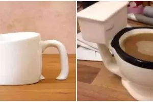 [KUIS] Dari pilihan tempat nongkrong ini ungkap cangkir nyeleneh yang pas dijadikan wadah minum kamu