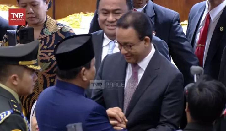 anies baswedan di pelantikan prabowo © 2024 brilio.net anies baswedan di pelantikan prabowo © 2024 brilio.net