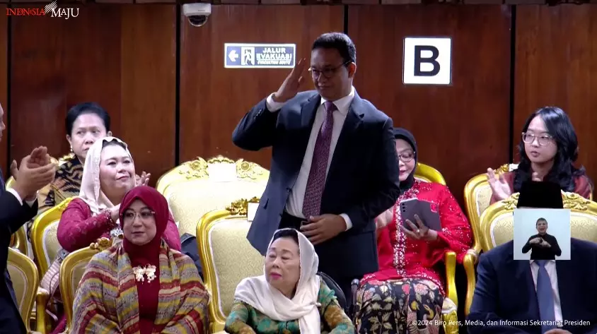 anies baswedan di pelantikan prabowo © 2024 brilio.net anies baswedan di pelantikan prabowo © 2024 brilio.net