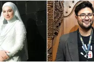 Viral foto pernikahan Irish Bella dan Ammar Zoni jadi ilustrasi poster di KUA, bikin nyesek