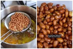 Trik goreng kacang tanah ini bikin hasilnya renyah, nggak pahit, dan matangnya pas