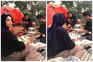 Momen remaja piknik bareng sambil masak berujung kompor meledak, ini cara mencegahnya biar tetap aman