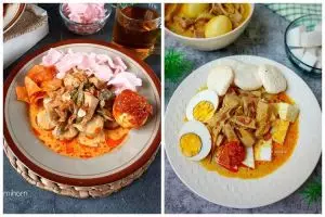 11 Resep masakan rumahan lontong sayur buat menu sehari-hari, lezat, kuah gurih, dan praktis