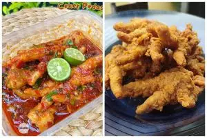11 Resep lauk masakan rumahan dari olahan ceker ayam, lezat, sederhana, dan bisa jadi ide jualan