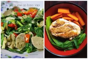 11 Masakan rumahan sehari hari dari sayur sawi hijau agar tidak bosan, enak dan praktis