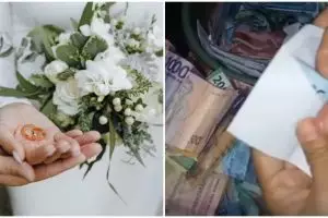 Viral wanita bagikan momen buka amplop kondangan di desa, aksinya panen kritikan