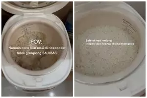 Jangan cuma rutin dibersihkan, ini trik agar rice cooker tak bikin nasi cepat basi & bau saat disimpan