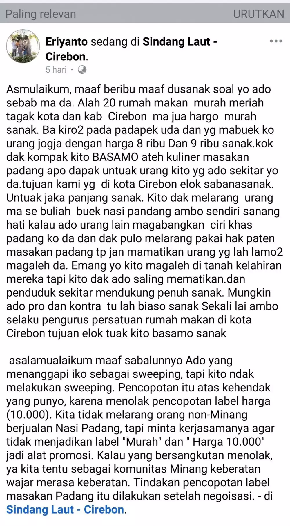ormas razia rumah makan padang © 2024 brilio.net ormas razia rumah makan padang © 2024 brilio.net