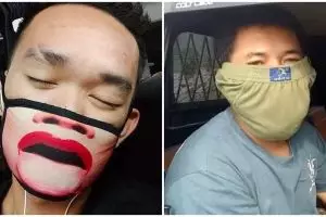 [KUIS] Berdasarkan model masker jaman covid ini tentukan potret kocak orang pas pakai masker