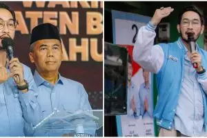 Momen Jeje Govinda jawab pertanyaan di debat Pilkada Bandung Barat, gayanya saat bicara jadi sorotan