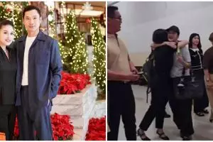 Penuh tawa, ini momen Sandra Dewi dan Harvey Moeis diduga berjalan santai usai sidang