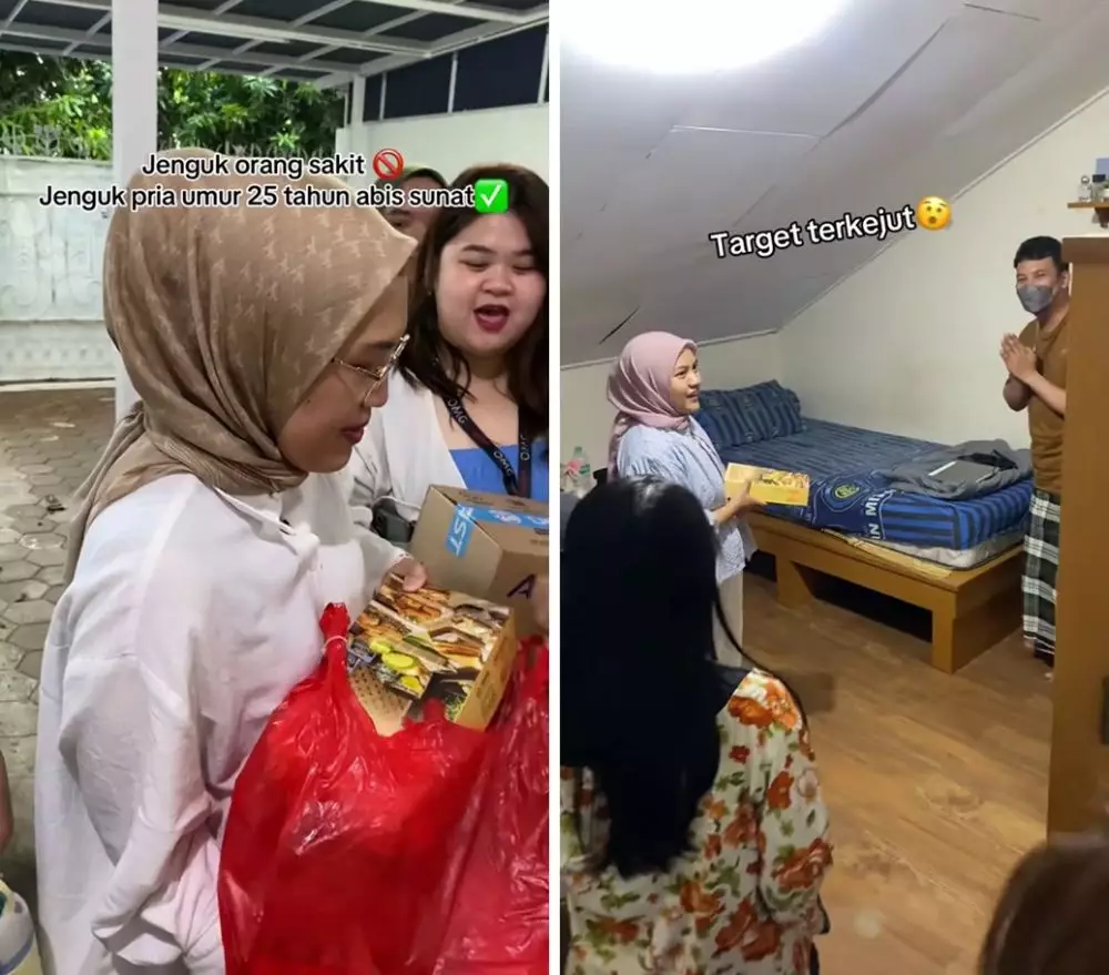 cowok usia 25 tahun disunat dijenguk teman cewek © 2024 TikTok