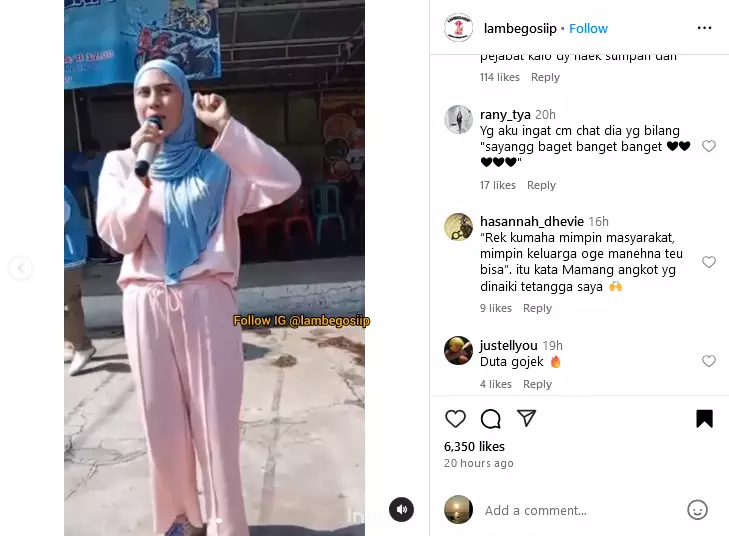 Syahnaz blusukan tanpa Jeje berbagai sumber Syahnaz blusukan tanpa Jeje berbagai sumber