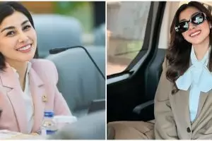 Diundang Kemenpora untuk makan siang bareng, penampilan modis Nisya Ahmad ini malah tuai kritikan