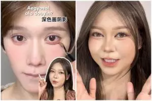 Hasilnya lebih natural dan nggak ngeblok, trik bikin aegyo sal simpel ini cuma perlu 4 langkah