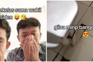 Siswa SMP ini punya teman mirip dengan Gibran Rakabuming, berasa sekelas bareng wakil presiden