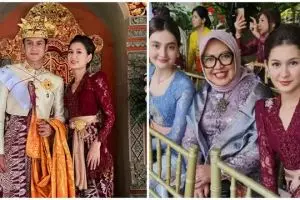 6 Potret Zoe Abbas dampaingi Antonio Blanco Jr jalani upacara potong gigi, turut ajak sang ibu